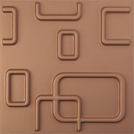 Ekena Millwork 11 7/8in. W x 11 7/8in. H Oslo EnduraWall Decorative 3D Wall Panel Covers 0.98 Sq. Ft. WP12X12OSCAC